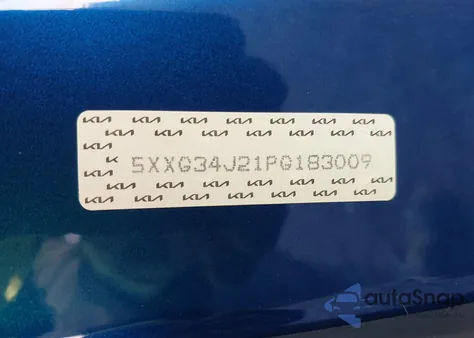 2023 Kia K5 Ex from USA, damaged, VIN 5XXG34J21PG183009